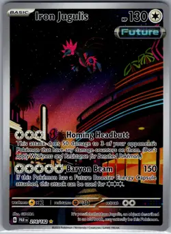 Iron Jugulis 216/182 SV04: Paradox Rift - Pokemon Card - NM - Image 1