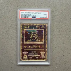 2000 POKEMON GAME MOVIE POKEMON 2000 MOVIE ANCIENT MEW PSA 9 - Image 1