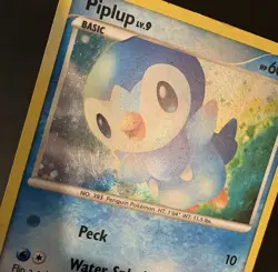 Piplup DP03 Diamond and Pearl Promos Holo Rare Holofoil HP Pokemon TCG - Image 2