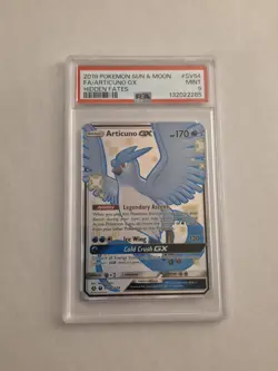 Articuno GX HIDDEN FATES Shiny Vault SV54/SV94 2019 PSA 9 Pokemon TCG - Image 1