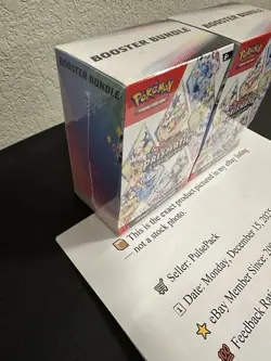 Lot of 2 Pokemon Prismatic Evolutions Booster Bundles, Brand New, Factory Sealed - Image 4