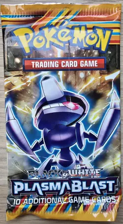 Black & White Plasma Blast Genesect Sealed Pokemon Booster Pack - Image 3