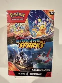 Pokemon TCG Scarlet & Violet Surging Sparks Booster Bundle - Factory Sealed - Image 1