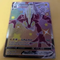 Pokemon Toxtricity VMAX Shiny Holo Rare Holo Shining Fates: Shiny Vault SV113/SV - Image 1