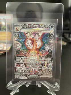 Charizard EX 2023 Pokemon Sir Obsidian Flames 223/197 Pack Fresh Pulled - Image 2