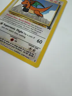 1999 Pokemon Dragonite 5 Movie Wizards Black Star Promo NM OR BETTER NP Rare - Image 3