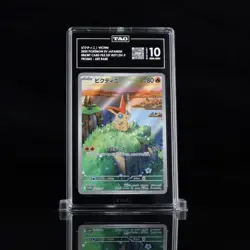 TAG Gem Mint 10 Victini 097/086 - Japanese Art Rare Holo - SV11B Pokemon TCG - Image 1