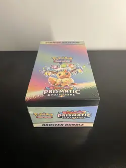 Pokemon TCG: Prismatic Evolutions 10 x Booster Bundle in Display Case - Sealed - Image 2