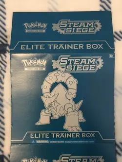 Pokemon XY Steam Siege Volcanion Elite Trainer Box ETB Cover/Poster - Image 3