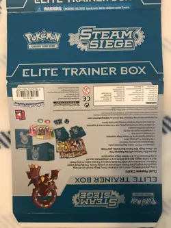 Pokemon XY Steam Siege Volcanion Elite Trainer Box ETB Cover/Poster - Image 4