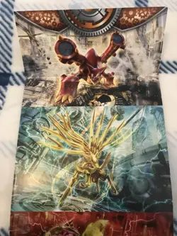 Pokemon XY Steam Siege Volcanion Elite Trainer Box ETB Cover/Poster - Image 5