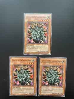 Yugioh Manju Of The Ten Thousand Hands IOC-088 Common Unlimited Edition MP/HP X3 - Image 1