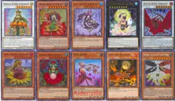 Yugioh Plant Princess Deck - Talaya Marina Marina Rosaria Tytannial Rose Lover - Image 1