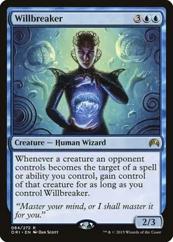 Willbreaker 1x FOIL ORI MTG Magic Origins Rare MINT blue - Image 1