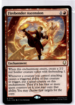 Firebender Ascension Regular NM MTG - Image 1
