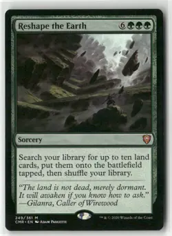 Magic the Gathering Reshape the Earth Commander Legends #249 - Image 1
