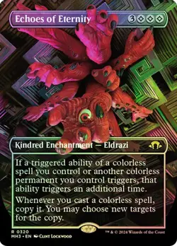 Echoes of Eternity FOIL BORDERLESS - 0320 - Rare - Modern Horizons 3 MH3 MTG - Image 1