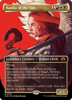 Kaalia of the Vast - BORDERLESS PROFILE ART (MTG Modern Horizons 3 375) - Image 1