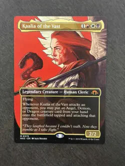 Kaalia of the Vast - BORDERLESS PROFILE ART (MTG Modern Horizons 3 375) - Image 2