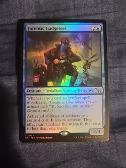 Magic The Gathering TCG Forensic Gadgeteer Murders at Karlov Manor Foil - Image 2