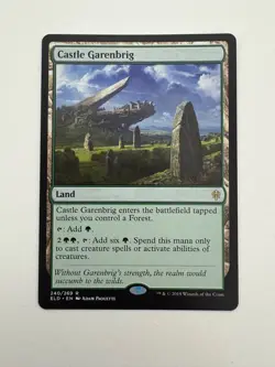 Castle Garenbrig MTG Magic the Gathering Card NM Near Mint ELD - Image 1