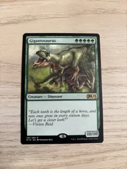 Gigantosaurus M19 185 NM [Core Set 2019] MTG English Magic Card - Image 1