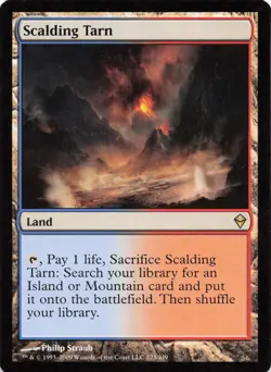 MTG - Scalding Tarn - Zendikar - Image 1