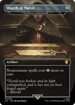 Shards of Narsil (Thorn of Amethyst) The Lord of the Rings NM MTG - Image 1