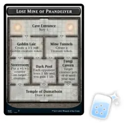 LOST MINE OF PHANDELVER (OVERSIZED) Adventures In The Forgotten Realms AFR MTG - Image 1