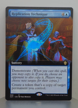 Replication Technique (Extended Art) - C21 - 358 - Commander 2021 - Image 1