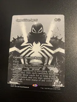 Magic The Gathering - OPPOSITION AGENT 19 - Spider-Man Marvel Universe Mythic - Image 1