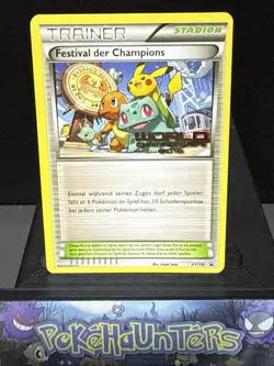 Pokemon Card XY176 Champions Festival Der Champions GERMAN World 2016 Promo LP - Image 1