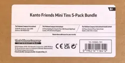 Pokemon TCG Kanto Friends Mini Tins Full Set of 5 Brand New & Factory Sealed - Image 2