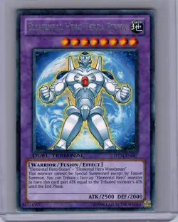 Yugioh Duel Terminal 4 #DT04-EN087 Elemental Hero Terra Firma NM/LP - Image 1