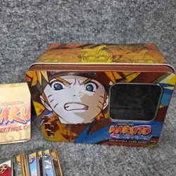 Naruto Shippuden Collectible Card Game Lot 2 Tins Cards - Image 3