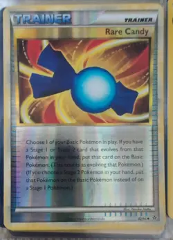 Rare Candy 82/95 Reverse Holo HeartGold SoulSilver Unleashed Pokemon Card - Image 1