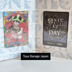 One Piece DAY 25 Premium Card Collection Monkey D. Luffy P-110 Japan Promo Seale - Image 4