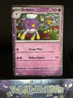 Pokemon Card Drifblim MEP 006 Mega Evolution Black Star Promo Holo Rare NM - Image 1