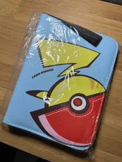 Pikachu Card Book Holder Binder Pocket 440 Trading Cards Pokemon Pokemon - Image 1