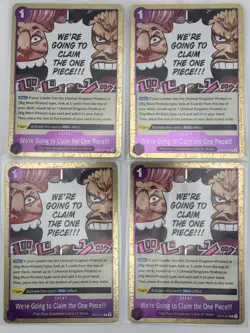 OP07-077 We're Going To Claim The One Piece!!! Playset 4x One Piece Card Game - Image 1