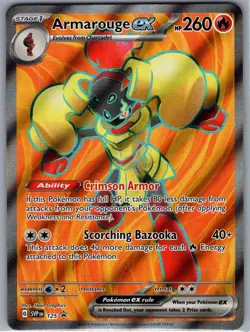 Armarouge ex SVP 125 SV: Scarlet & Violet Promo Cards - Pokemon Card - NM - Image 1
