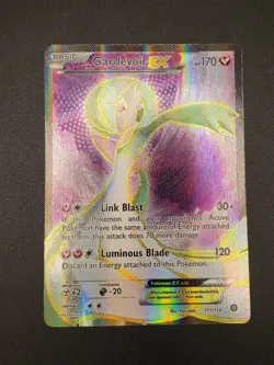 Gardevoir EX (Full Art) 111/114 Ultra Rare XY - Steam Siege Pokemon Card - Image 1