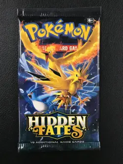 Pokemon TCG 2019 Hidden Fates Booster Pack SEALED (10 Cards PER PACK) - Image 1