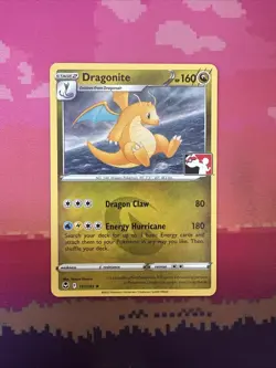 Pokemon Card Dragonite Prize Pack Rare 131/195 Near Mint - Image 1