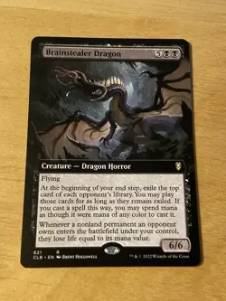 Brainstealer Dragon Borderless CLB Battle For Baldur’s Gate NM - MTG - Image 1