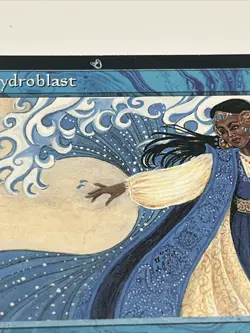 Mtg Misprint Ink Error Printer Hickey Hydroblast Ice Age Blue Instant - Image 2