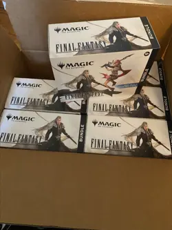 Magic the Gathering Final Fantasy BUNDLE BOX CASE 6x bundles - Image 1