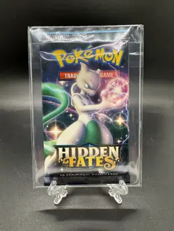 Pokemon Sun & Moon TCG Hidden Fates Sealed Booster Pack - Mewtwo Pack - Image 1