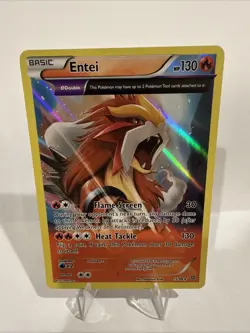 Pokemon Entei 15/98 Holo Rare XY Ancient Origins NM Near Mint - Image 1