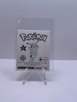 1999 Topps Merlin Nintendo Pokemon Stickers Metapod 156 NM - Image 2